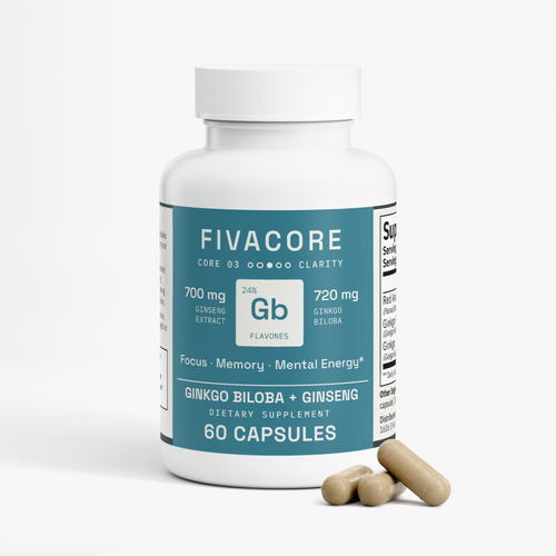 FivaCore Ginkgo Biloba & Ginseng