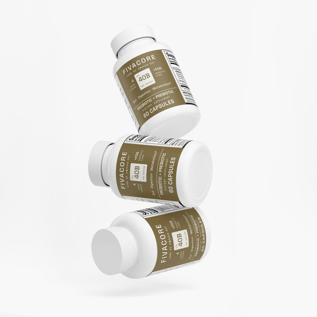 FivaCore Probiotic 40 Billion with Prebiotics
